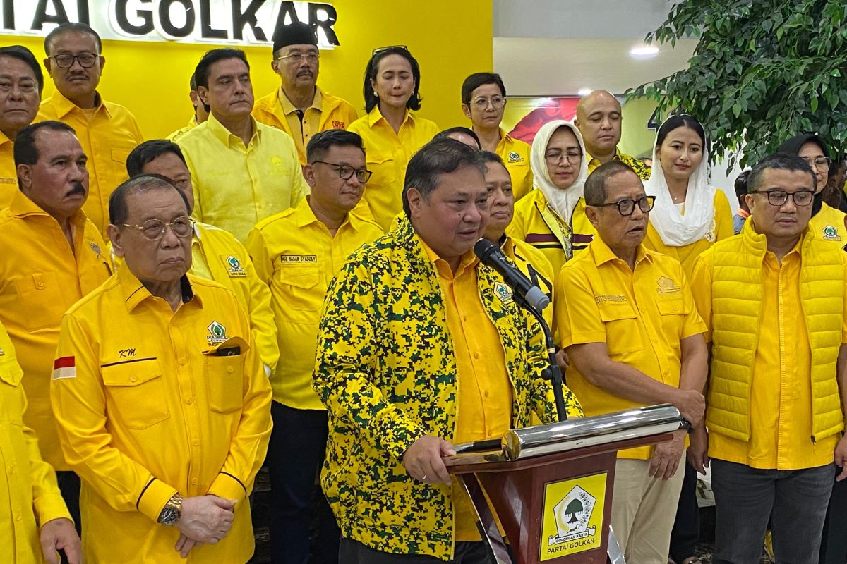 Ketum Airlangga sebut Joko Widodo dan Golkar memang sudah rapat