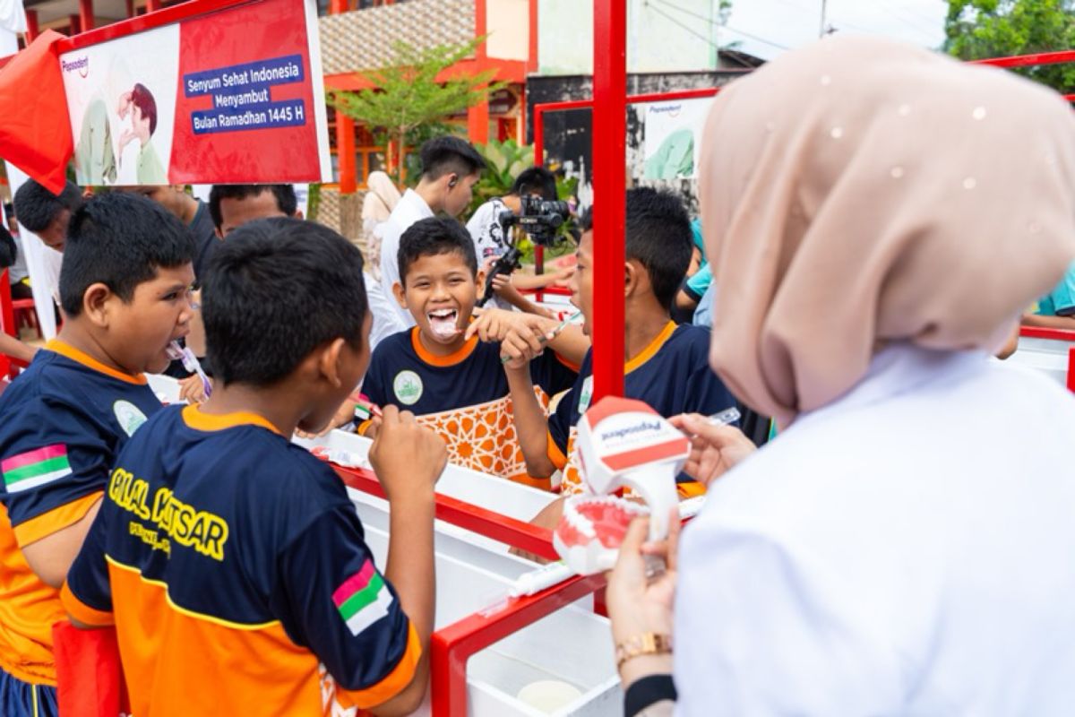 Ratusan santri di Pekanbaru diedukasi rawat gigi dan mulut jelang Ramadan