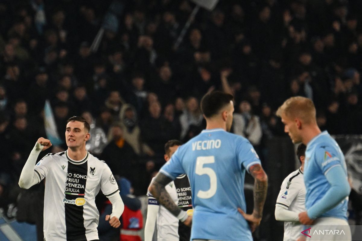 Liga Italia - Udinese bawa tiga poin dari kandang Lazio