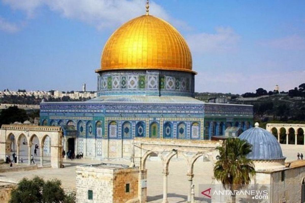 35.000 jamaah Palestina salat tarawih di Masjid Al-Aqsa