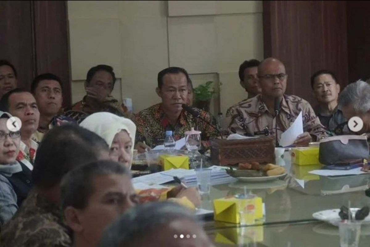 Pj Wali Kota Prabumulih hadiri meeting dengan Itjen Kemendagri