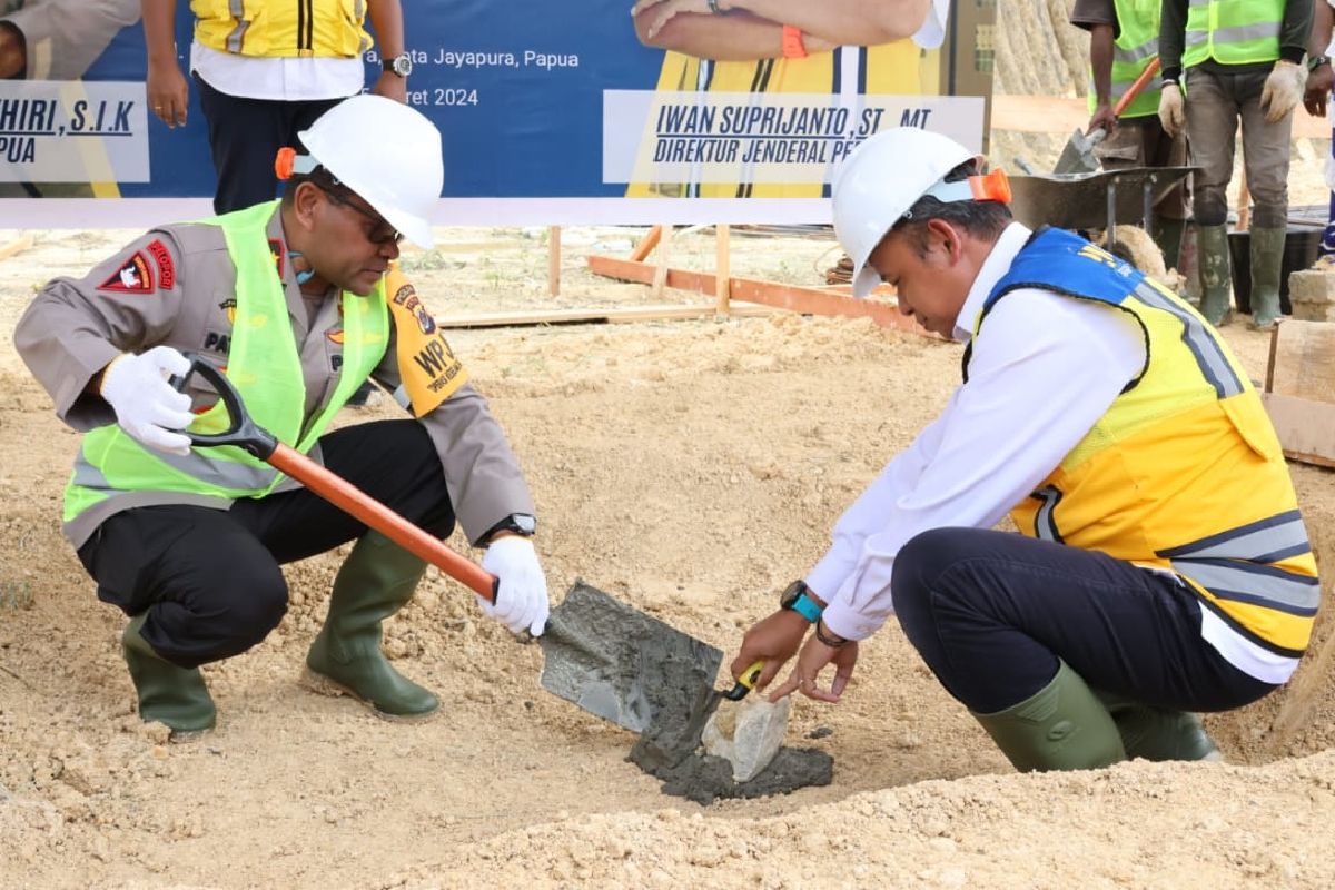 Kementerian PUPR bangun rusun bagi anggota Polda Papua di Koya