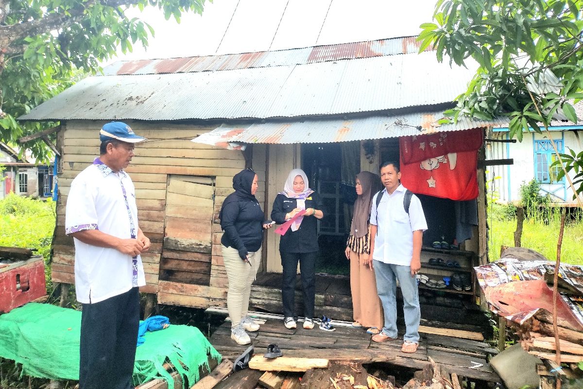 Dinas PUPRPKP Kapuas survei rumah tidak layak huni