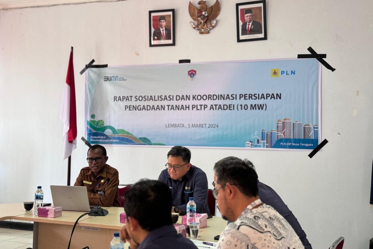 PLN UIP Nusra dan Pemkab Lembata mantapkan persiapan pengadaan tanah PLTP Atadei