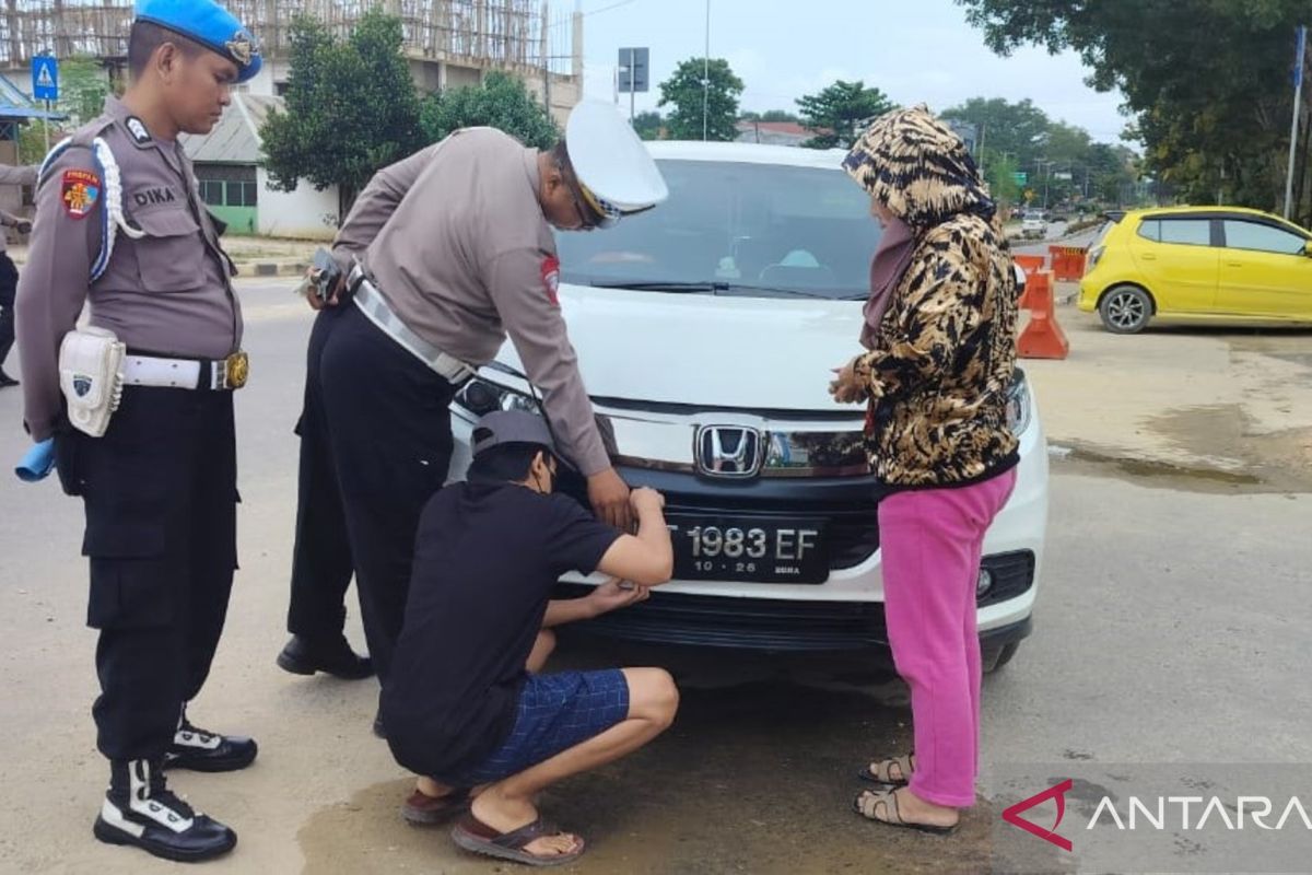 Polda Sultra tindak tegas pelanggar lalu lintas di Kota Kendari