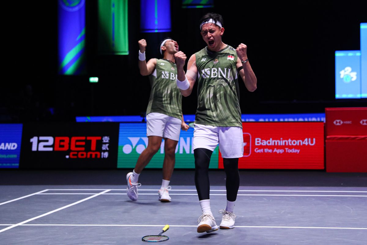 Fajar/Rian siap pertahankan gelar juara di final All England