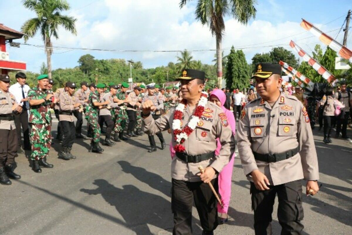 Kapolda ingatkan Personel Polres  Minsel laksanakan tugas dengan benar