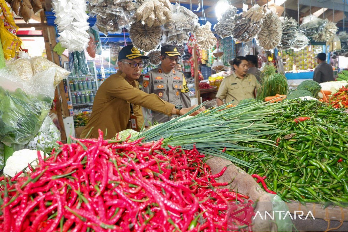 Satgas Pangan Natuna sidak ketersediaan bahan pokok