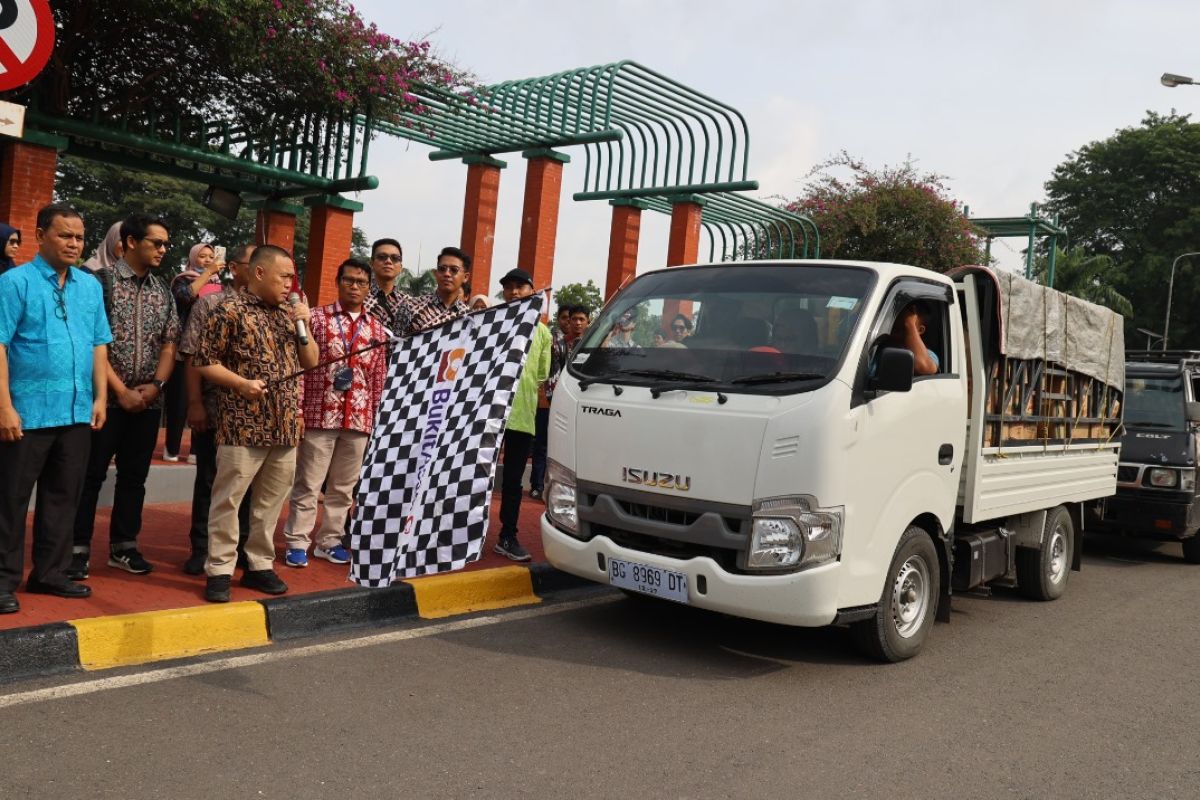 PTBA salurkan 10.000 paket sembako di 5 kecamatan Muara Enim