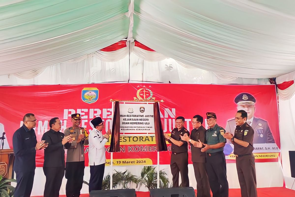 Kejari OKU Sumsel bentuk 10 rumah restorative justice, tempat musyawarah dan perdamaian