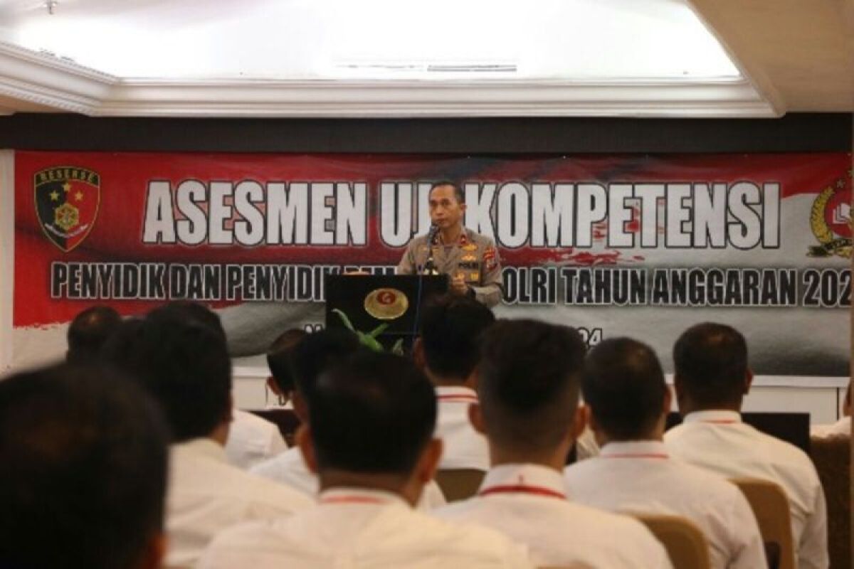 Mabes Polri gelar asesmen uji kompetensi penyidik di lingkungan Polda Sulut