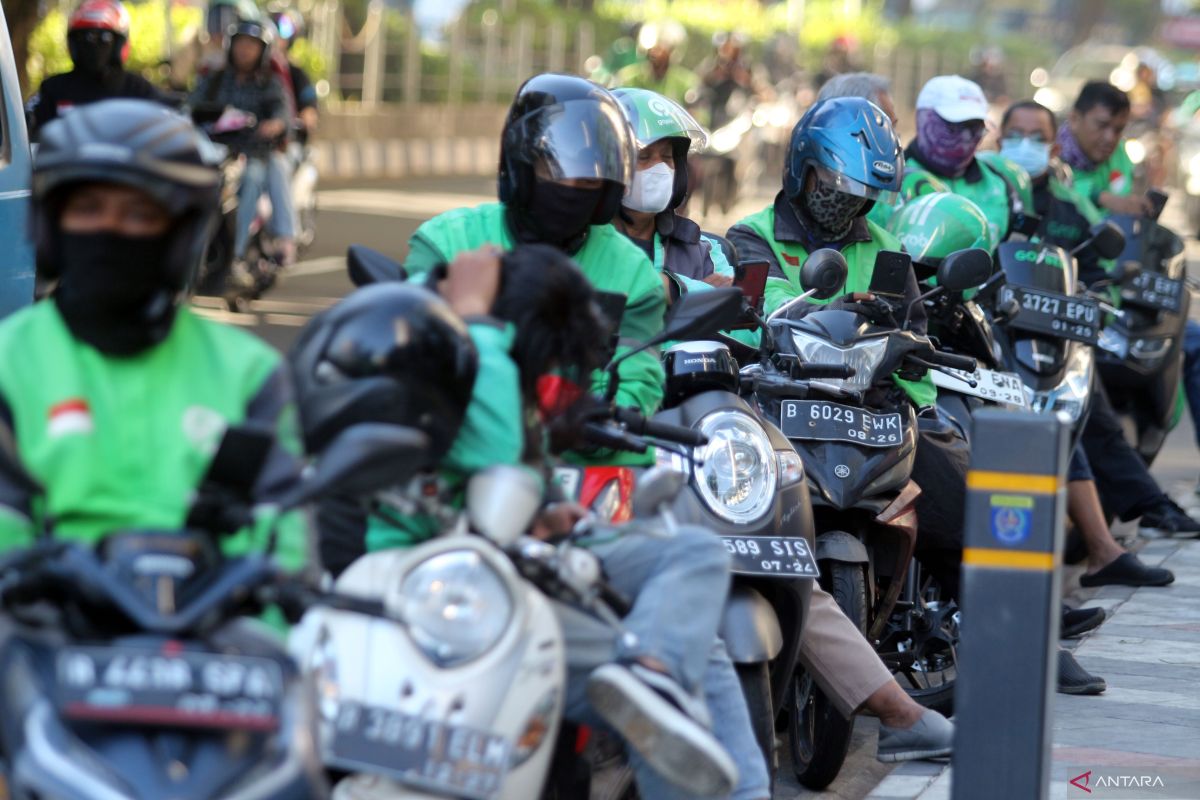 Pemerintah menyiapkan kebijakan perlindungan pengemudi ojol