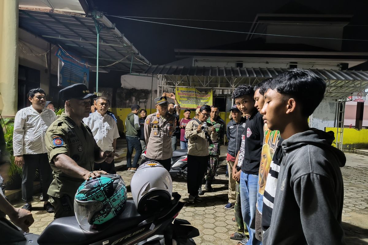 Antisipasi perang sarung, Pemkot Metro dan tim gabungan sisir tempat nongkrong