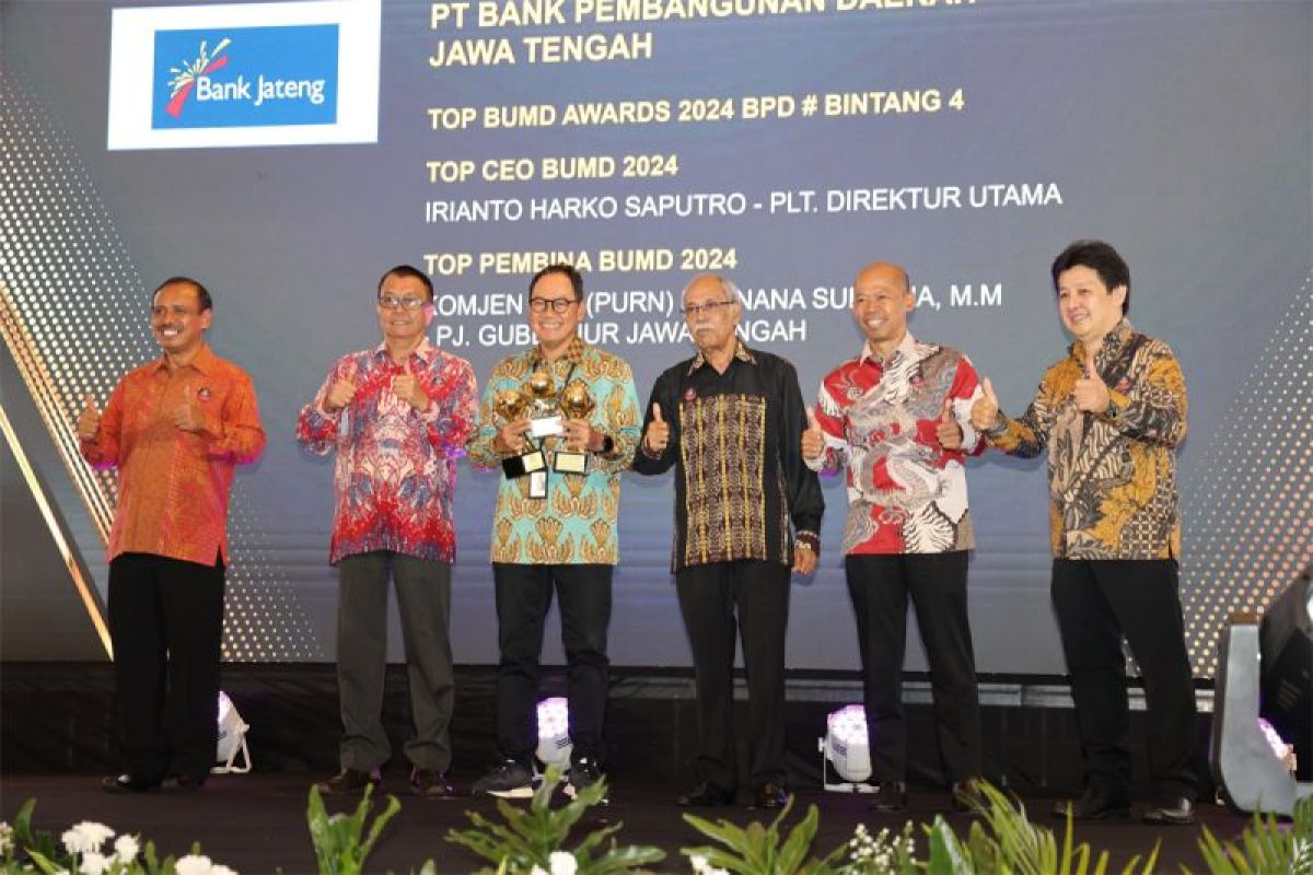 Bank Jateng borong penghargaan di TOP BUMD Awards 2024