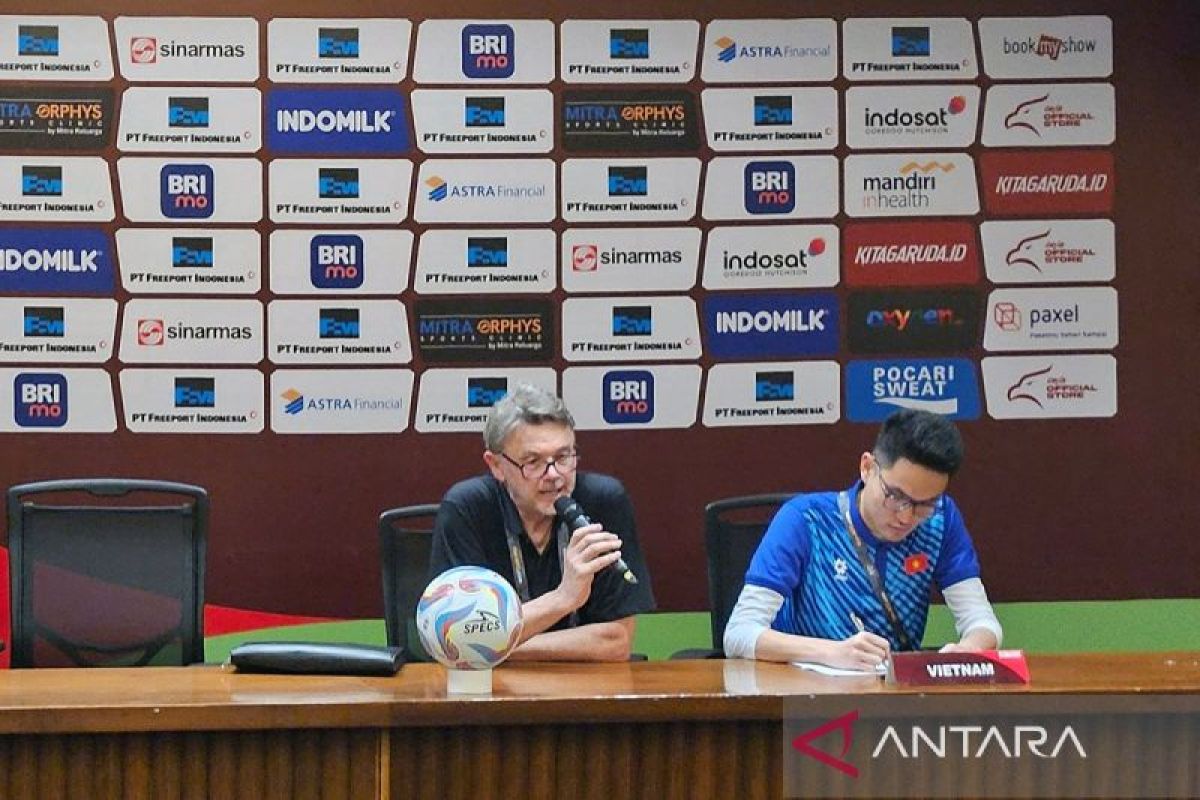 Pelatih Troussier sebut Vietnam amankan kemenangan atas Indonesia