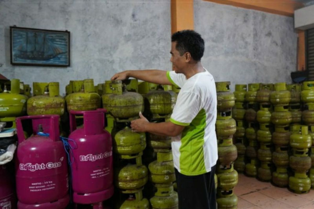 Pertamina pertebal stok LPG hingga 394.000 tabung di Jateng dan DIY