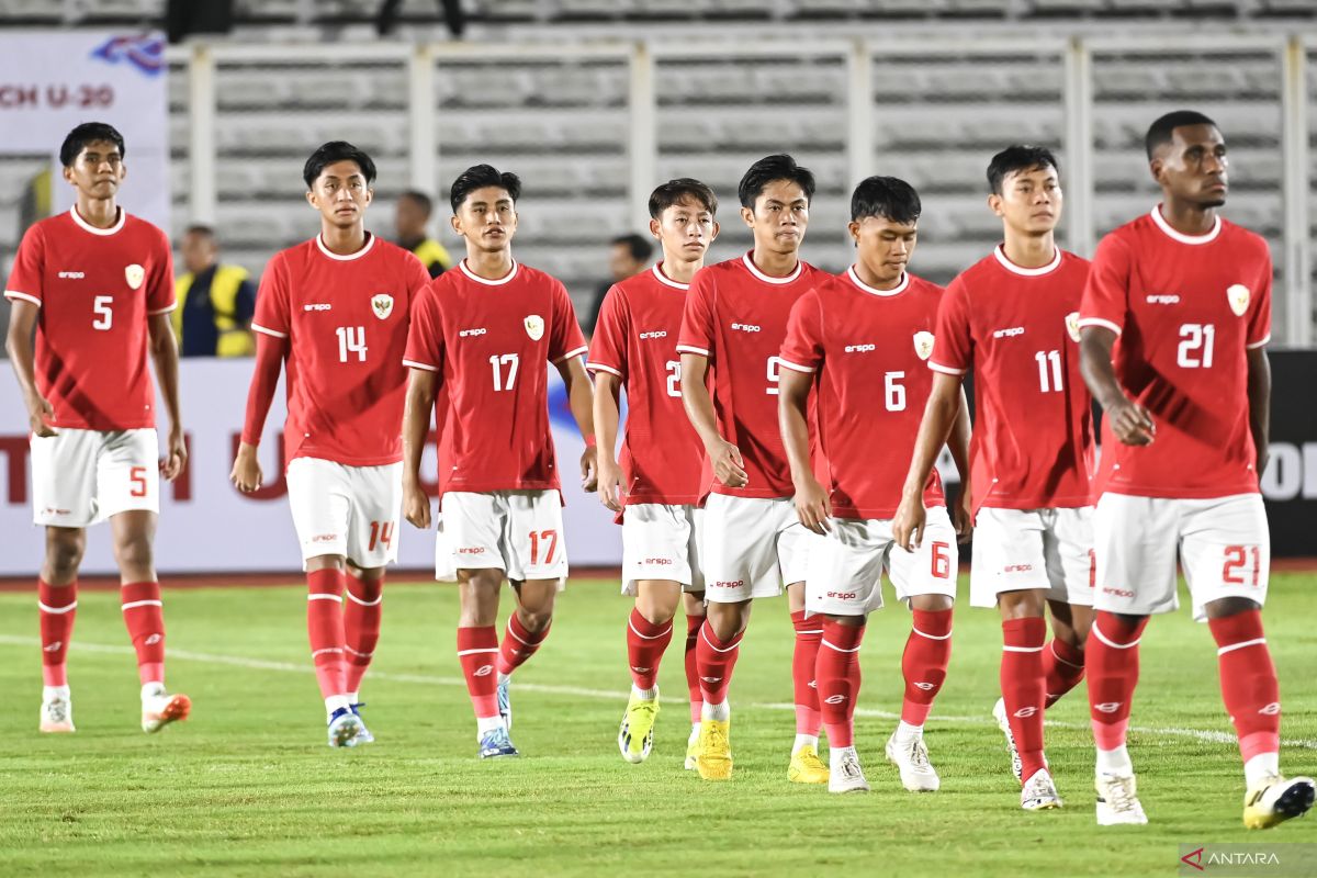 Timnas Indonesia U-20 kalah dari Panama dengan skor 0-4