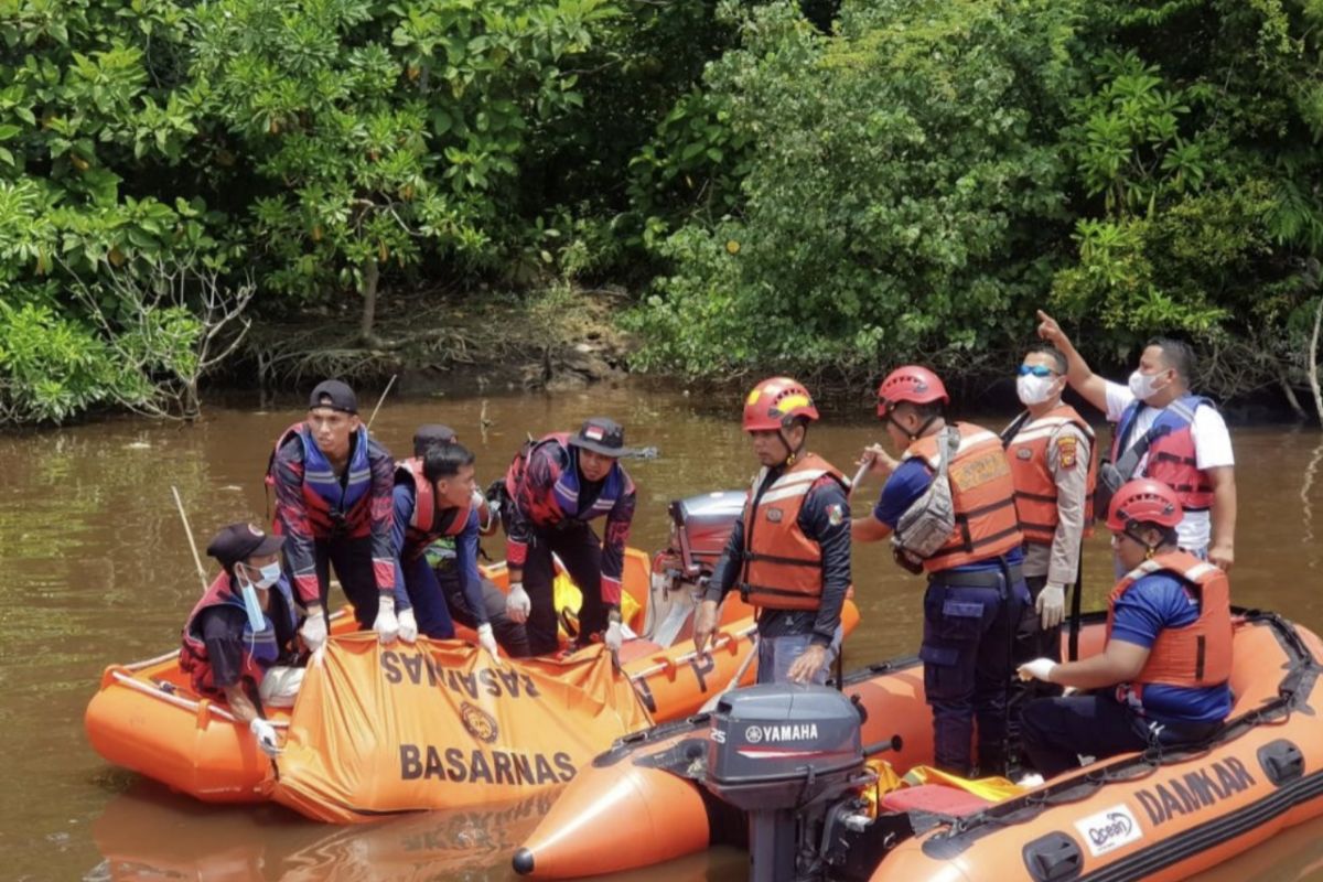 Korban jatuh dari Jembatan Siak I ditemukan dalam keadaan tak bernyawa