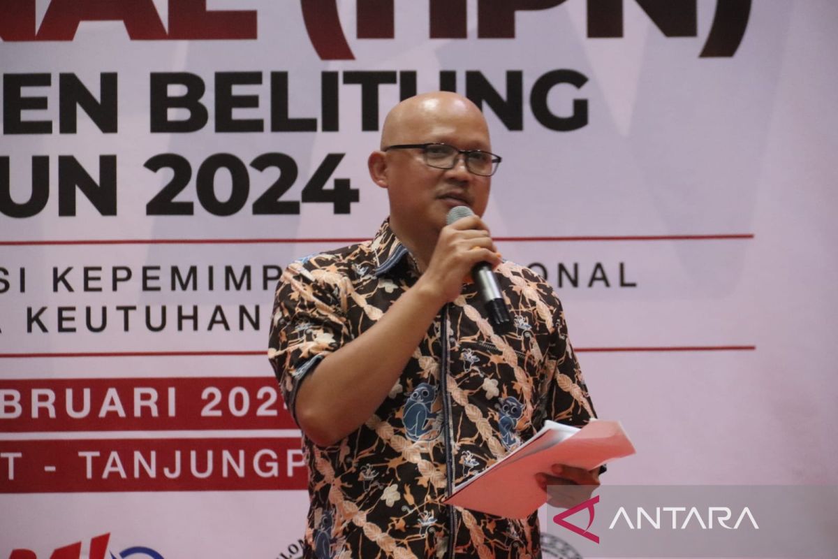 Pejabat Bupati Belitung Yuspian (ANTARA/Kasmono-Apriliansyah) Nilai investasi pada tahun 2023 mengalami perkembangan positif meskipun tidak terlalu signifikan.Belitung (ANTARA) -
