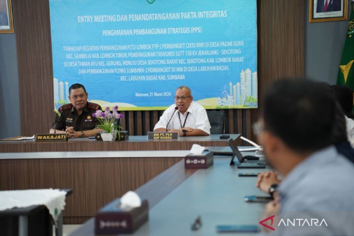 Tiga proyek infrastruktur kelistrikan di NTB dukung pembangunan ekonomi