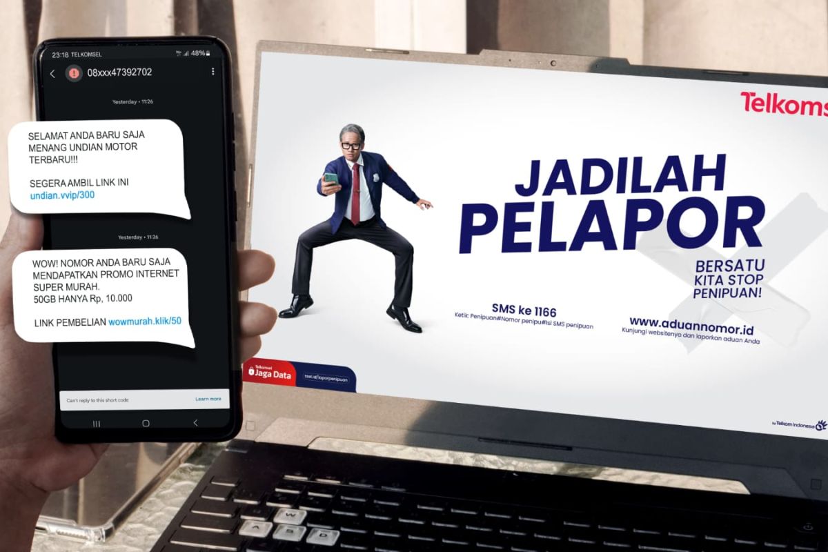 Telkomsel dorong partisipasi masyarakat hadapi modus penipuan online