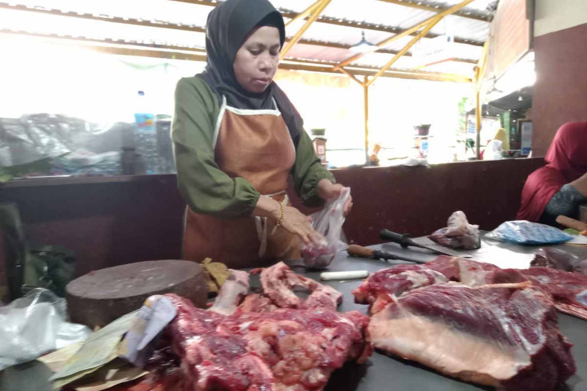 Distan Mataram datangkan 263 ton daging beku untuk kebutuhan Lebaran