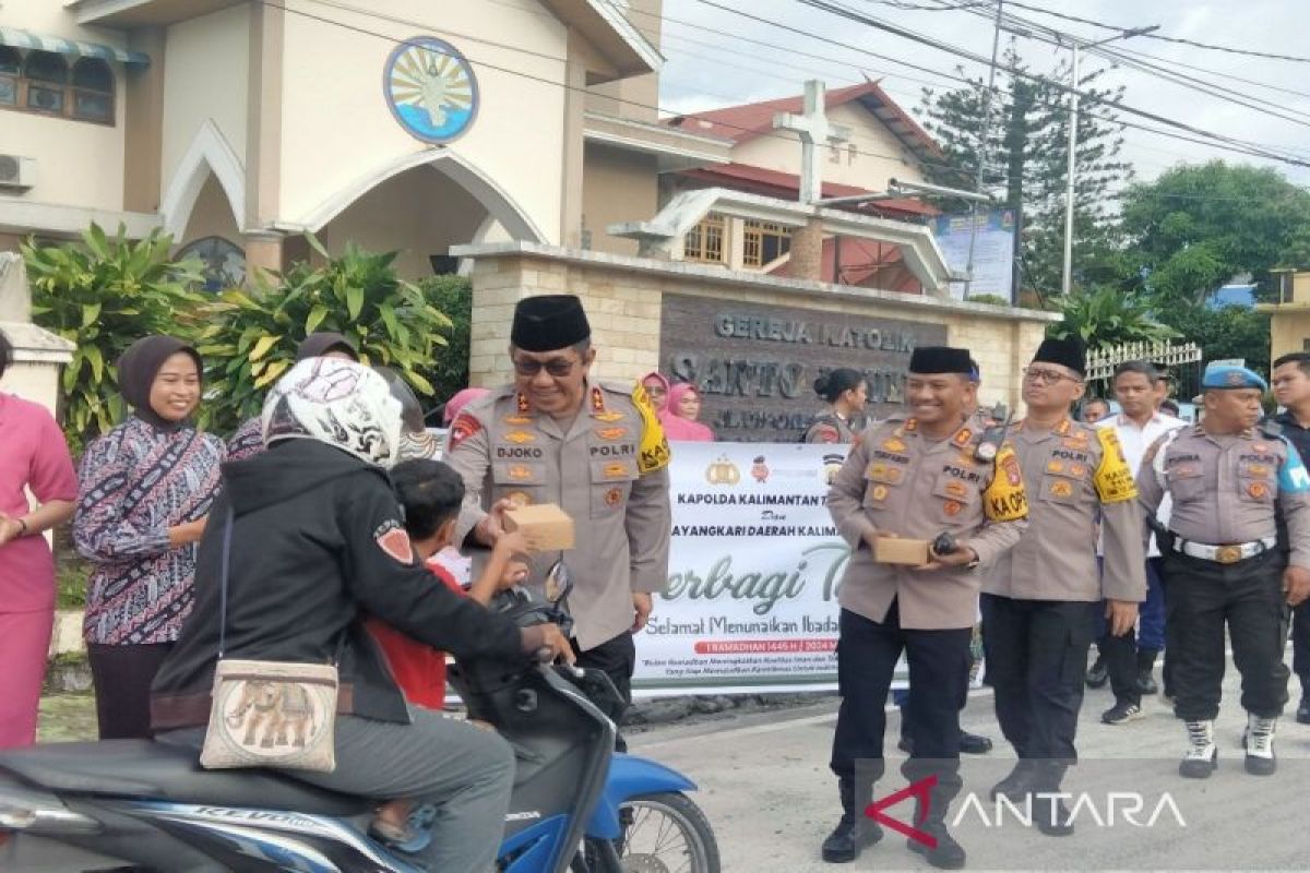 Kapolda Kalteng dorong umat beragama di Kobar tingkatkan kerukunan