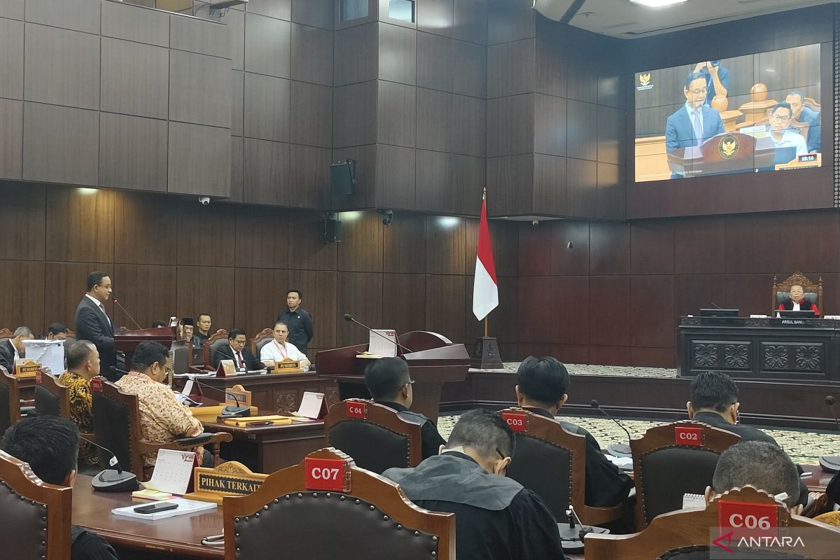 Anies Baswedan di Gedung MK: Kini waktunya meneguhkan komitmen demokrasi