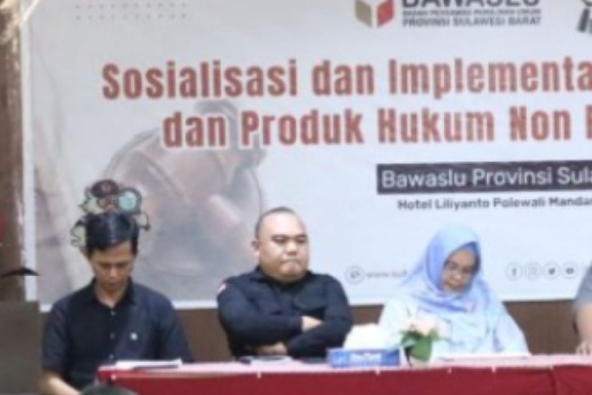 Bawaslu Sulbar memperkuat pemahaman regulasi hadapi PHPU