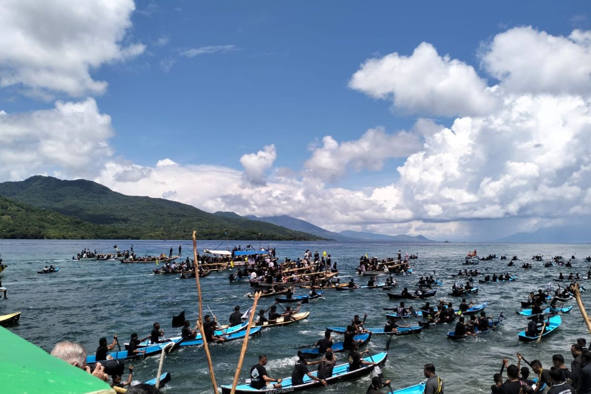 KRI Escolar diterjunkan amankan prosesi laut Semana Santa