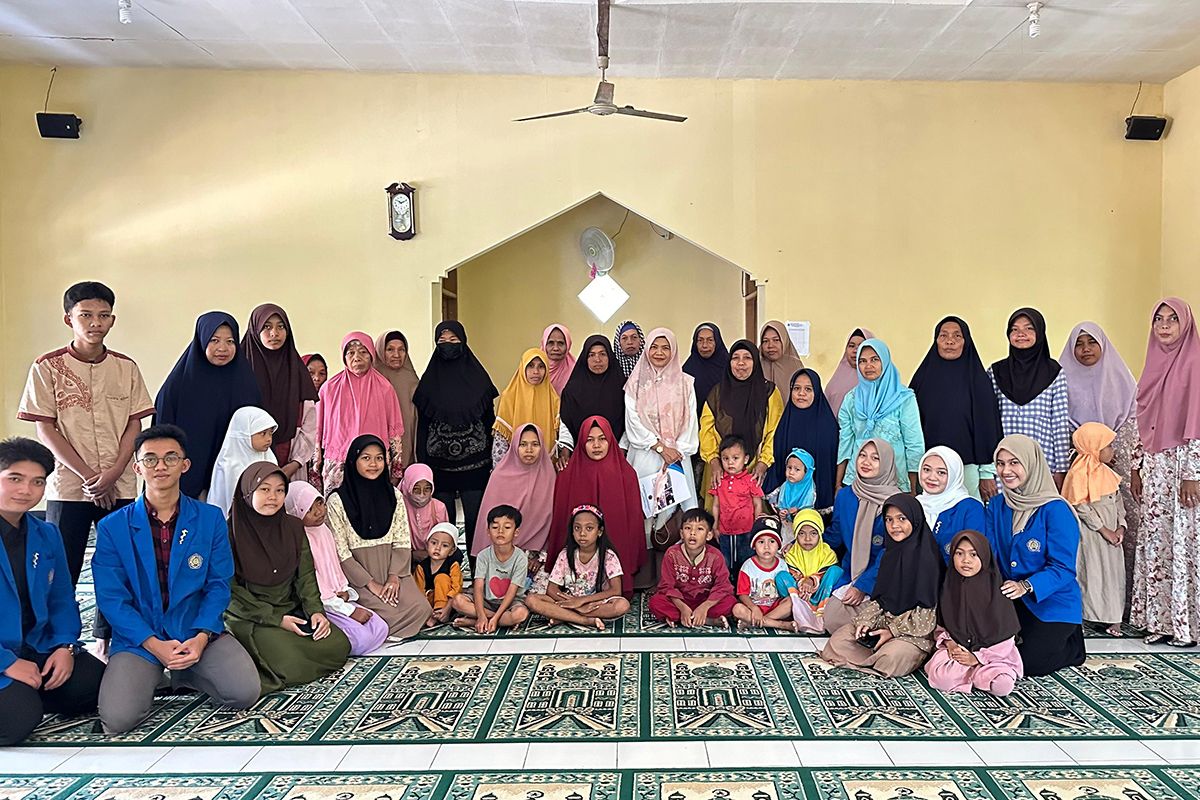 Mahasiswa FK UMP gelar bakti sosial Ramadhan di Desa Suro