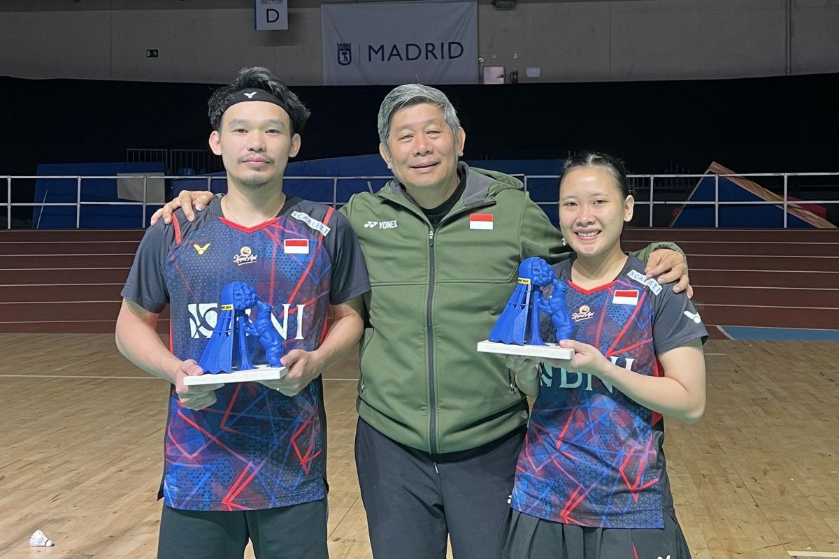 Gelar juara Spain Masters 2024 sangat berarti Rinov/Pitha