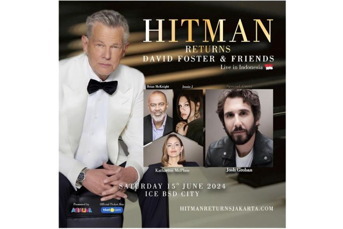 David Foster kembali gelar rangkaian konsernya di Indonesia