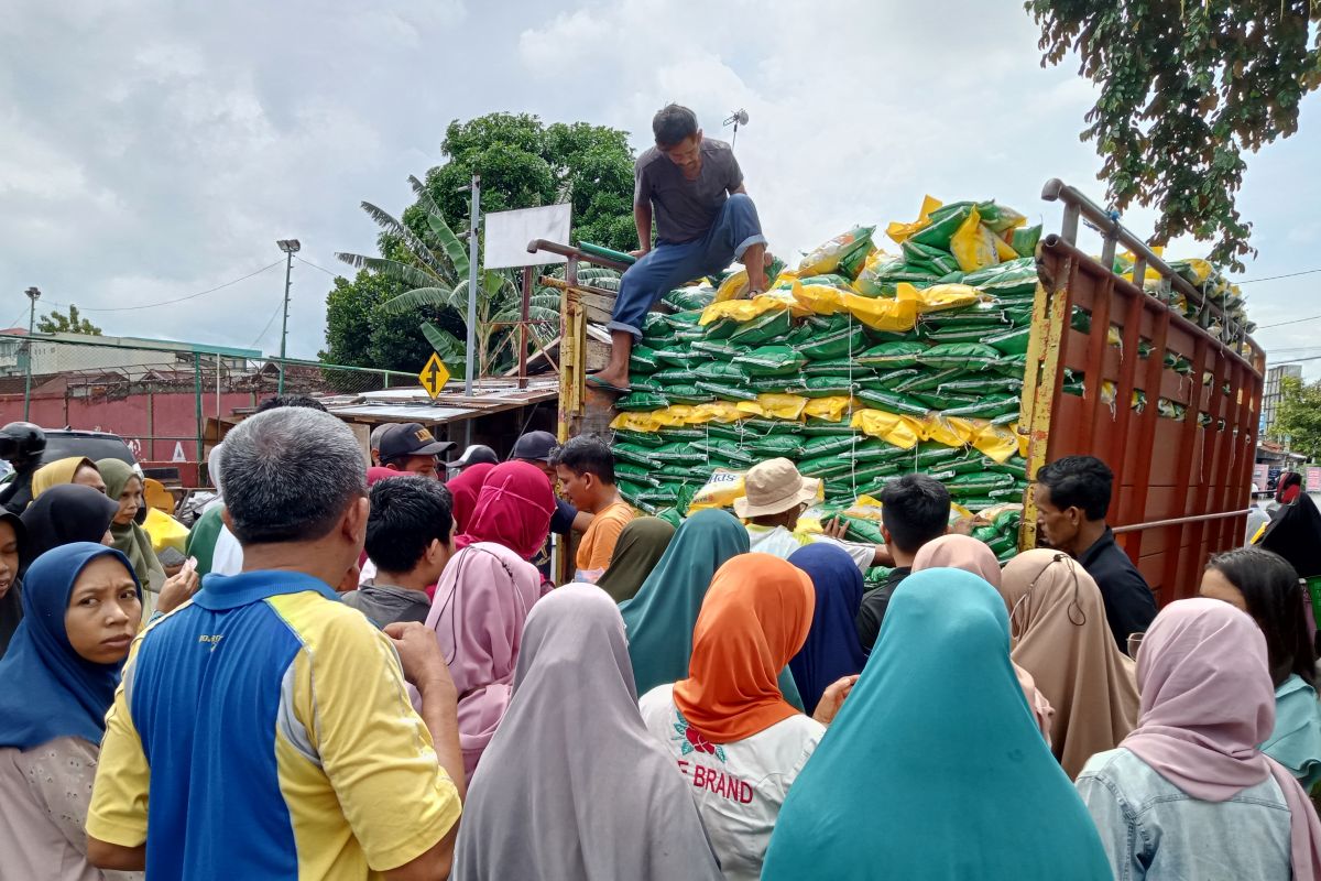 Gerakan pangan murah serentak digelar di Mataram