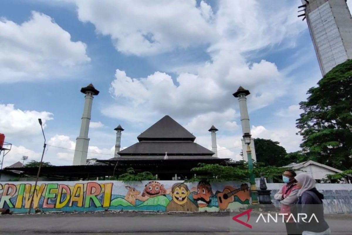 Pembangunan Masjid Sriwedari Solo dilanjutkan setelah Lebaran