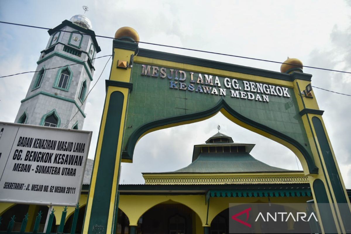 Masjid Bengkok jadi simbol multietnis di Kota Medan