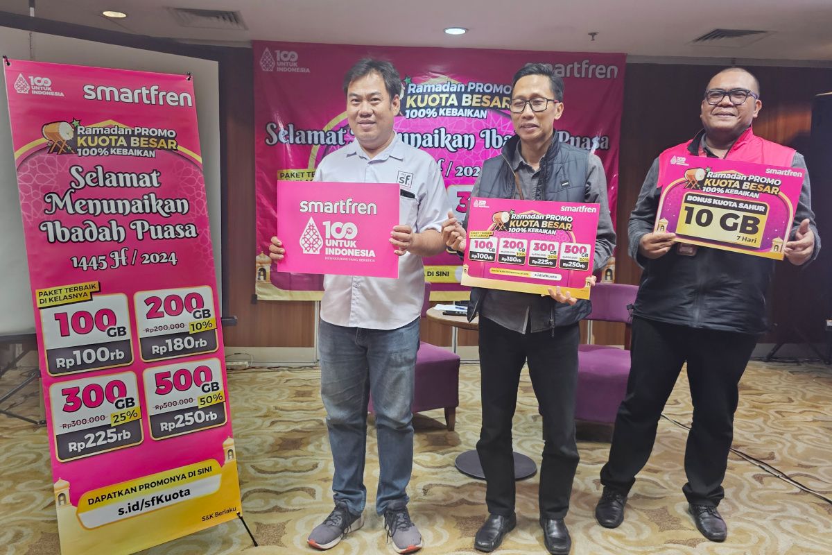 Smartfren perkuat jaringan dan berikan promo kuota besar