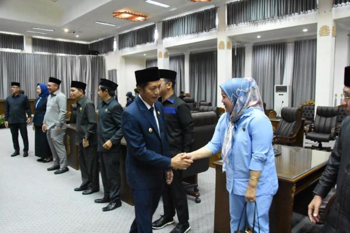 DPRD Barut rapat paripurna penyampaian rekomendasi LKPj Bupati 2023