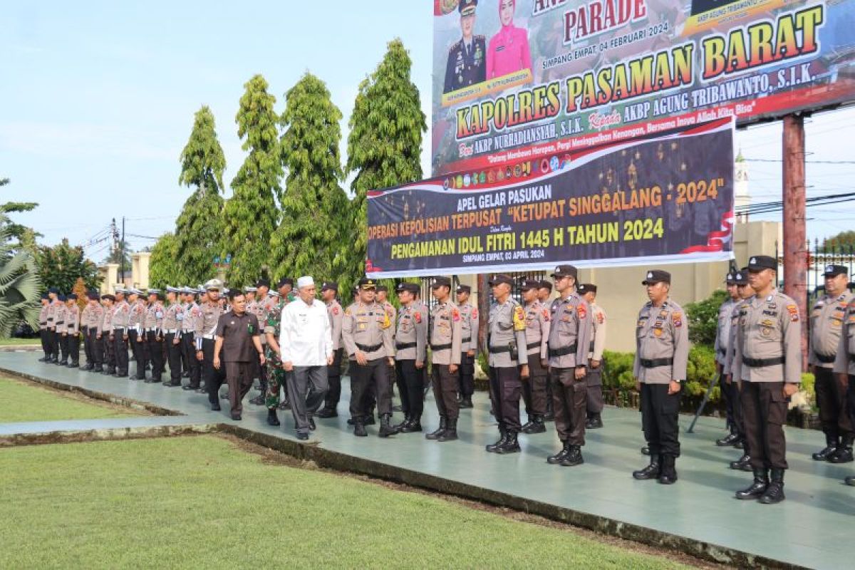 Polres Pasaman Barat siap berikan rasa aman bagi masyarakat selama lebaran