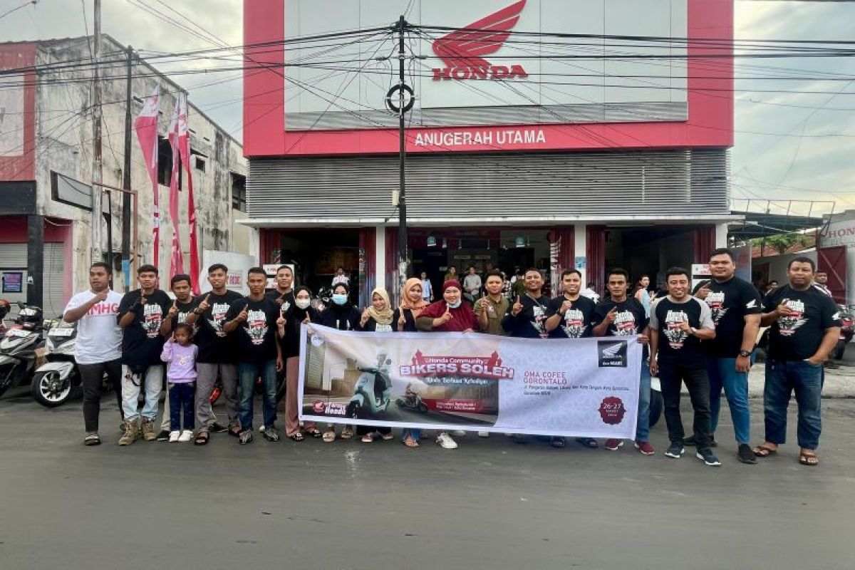 Berbagi kebaikan ala Bikers Soleh Komunitas Honda