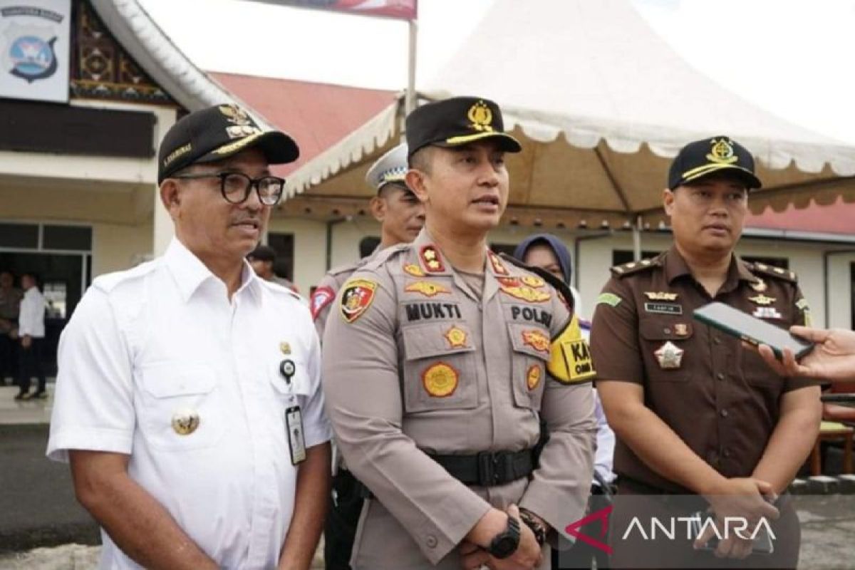 Polres Solok Selatan antisipasi jalur rawan longsor saat mudik lebaran