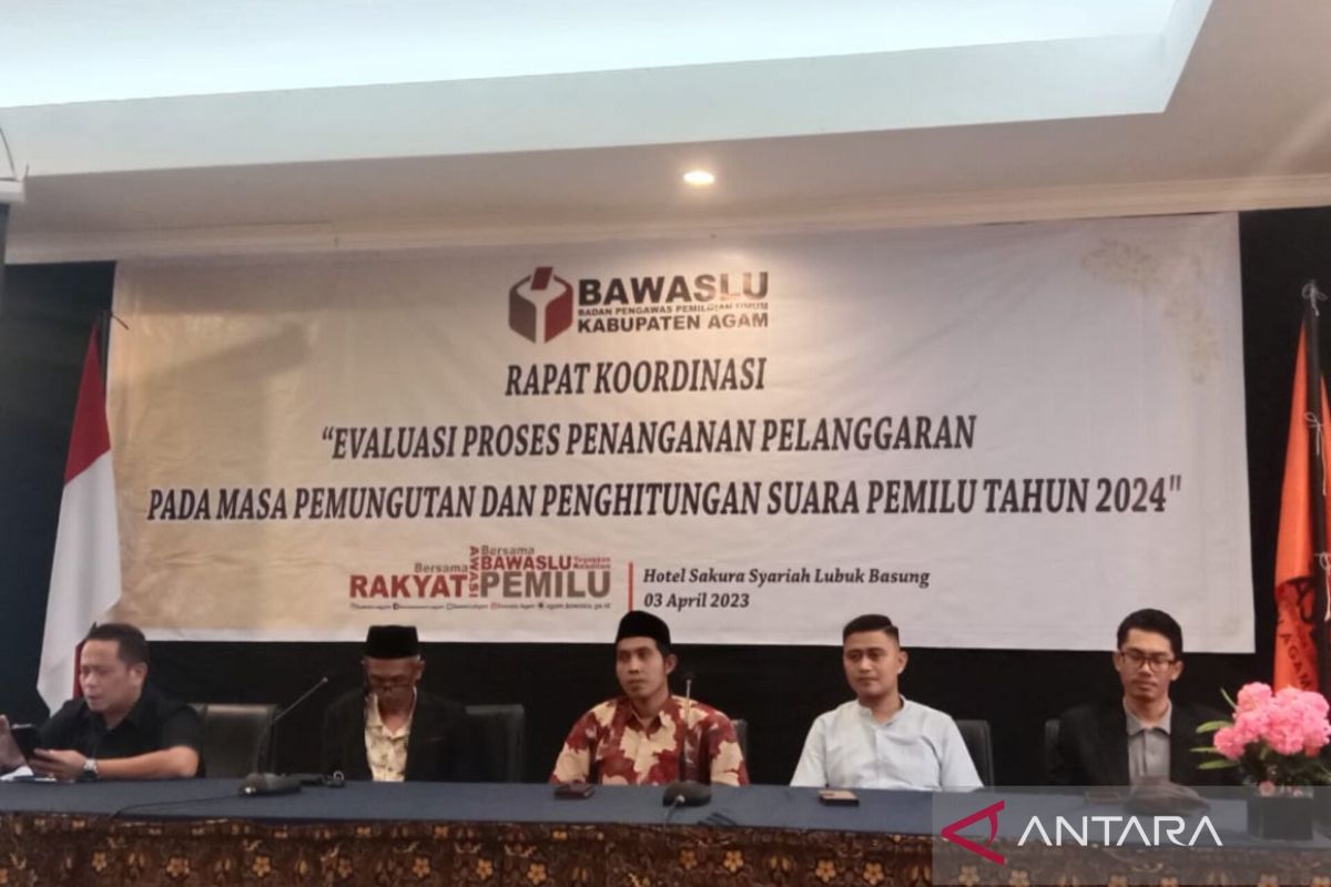 Bawaslu Agam maksimal lakukan pengawasan selama Pemilu