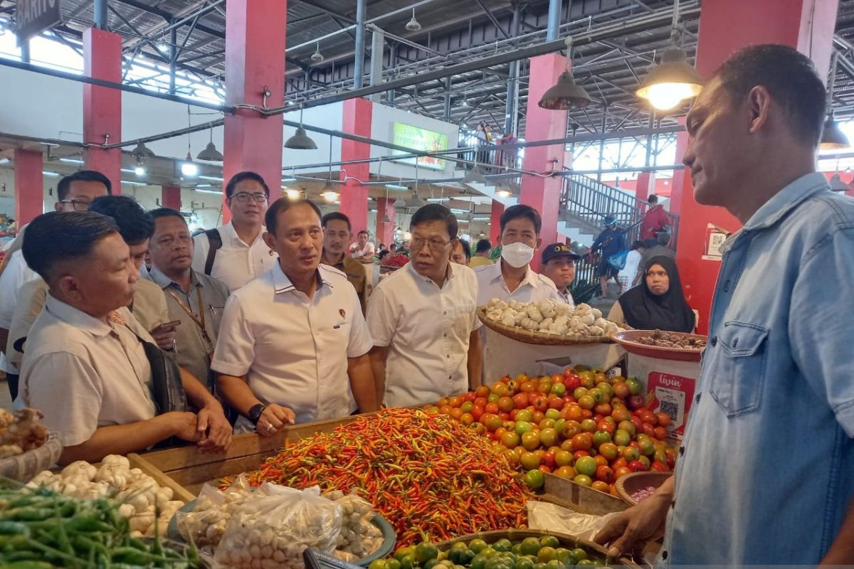 Satgas Pangan: Stok kebutuhan pokok di Manado aman jelang Lebaran