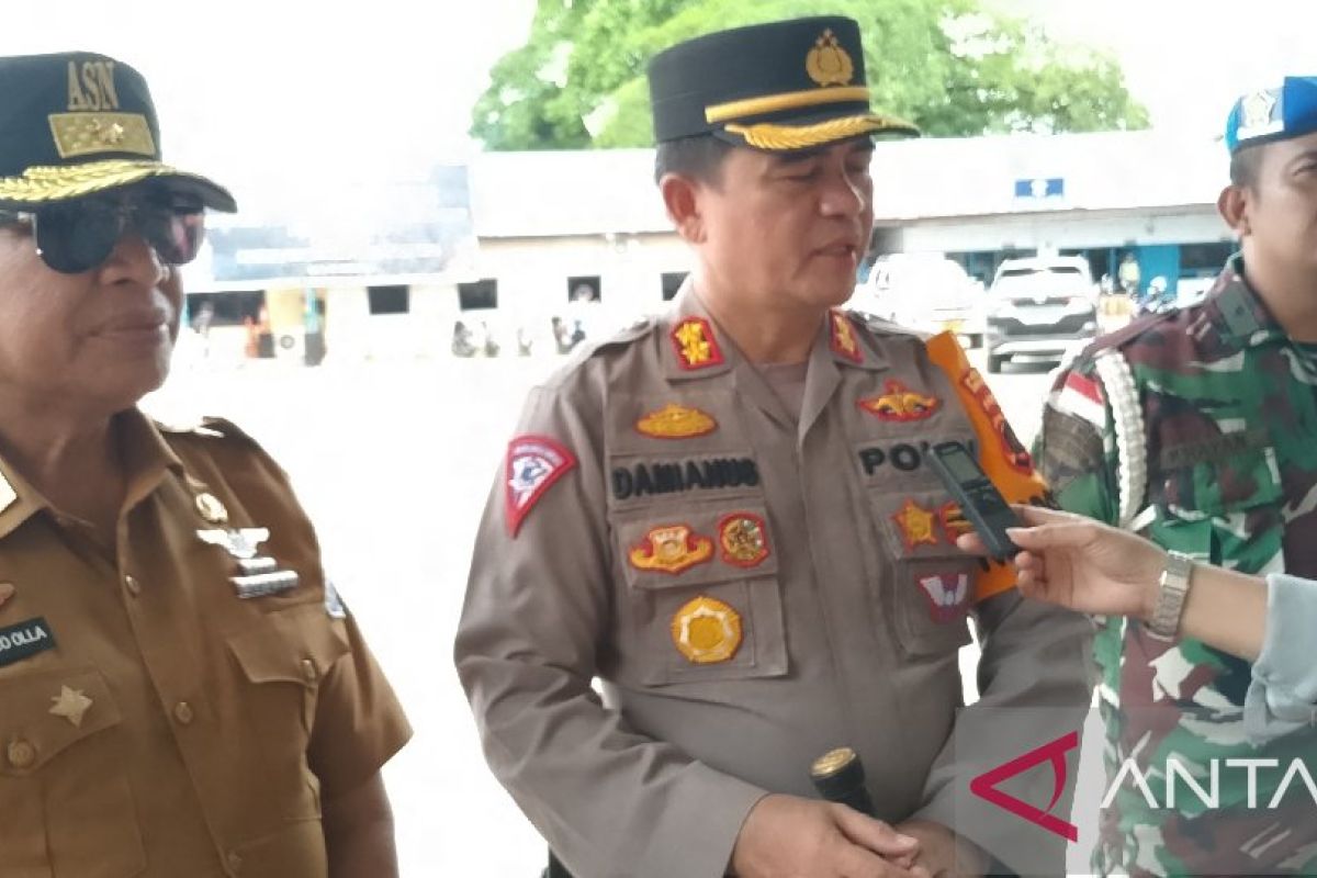 Polres Biak sediakan tiga posko pengamanan operasi Ketupat Cartenz