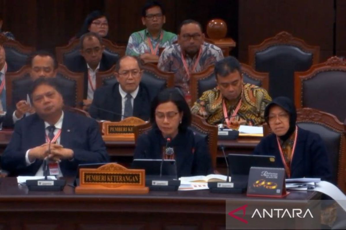 Menkeu di MK: Bukan biayai bansos, pemblokiran anggaran