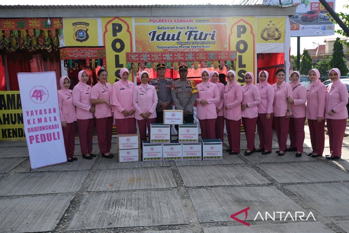 Bhayangkari Sultra gelar bakti sosial semarak Ramadhan