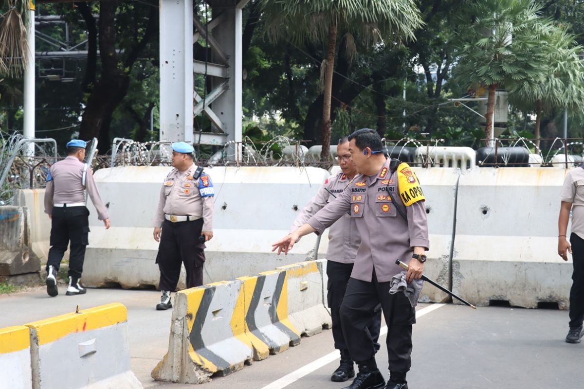 Sebanyak 1.640 personel gabungan amankan sidang lanjutan PHPU di MK