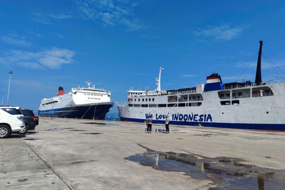 KM Panorama layani 600 pemudik sepeda motor di Pelabuhan Ciwandan-Panjang