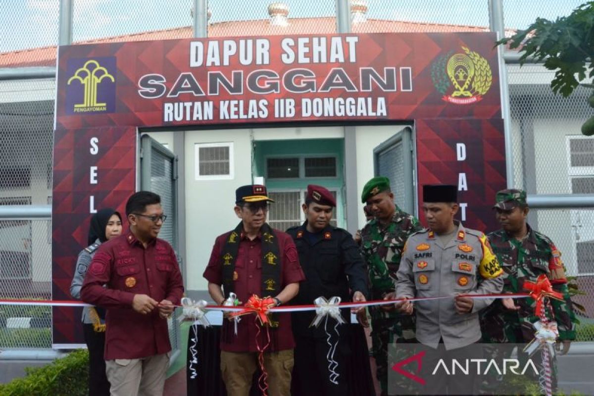 Rutan-Donggala bangun dapur sehat dan L-Vicagas pemenuhi hak napi