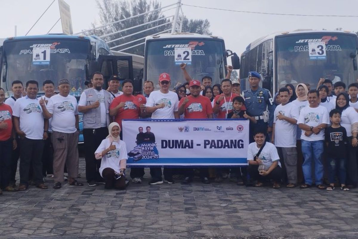 Mudik gratis safari ramadan BUMN 2024 disambut antusias perantau Minang di Dumai